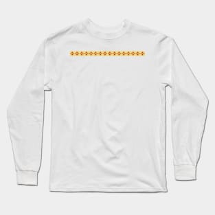 Romanian traditional motif Long Sleeve T-Shirt